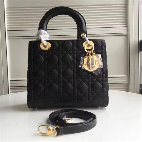 lady dior medium lambskin gold hardware|lady dior designer bag.